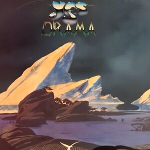 Vintage YES DRAMA Vinyl LP Record Album
